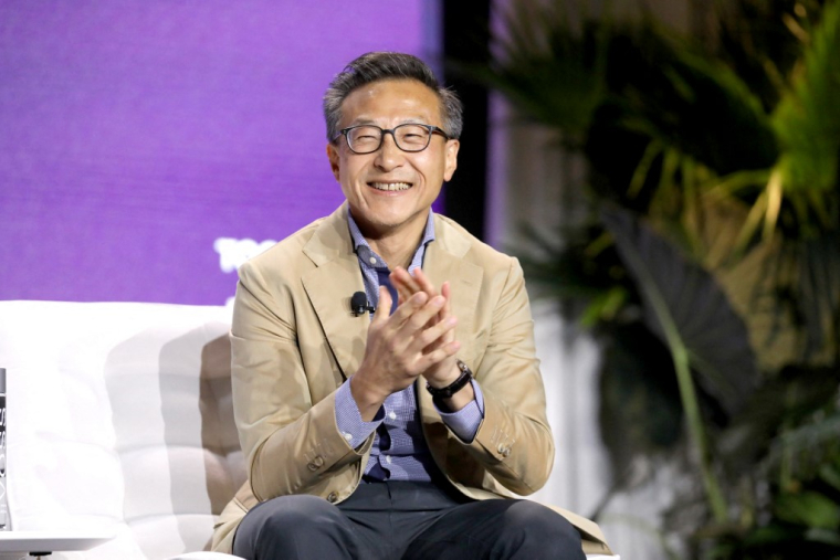 Joe Tsai à New York, aux États-Unis, le 3 mai 2024. ( GETTY IMAGES NORTH AMERICA / JP YIM )