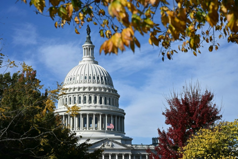 Le Capitole de Washington, siège du Congrès américain, le 5 novembre 2025 ( AFP / Mandel NGAN )