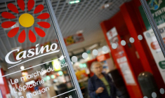 Le logo du détaillant français Casino