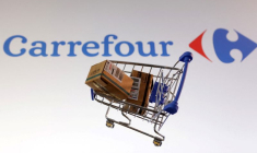Le logo de Carrefour