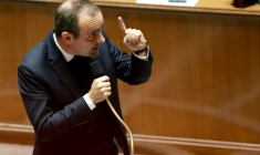 Le Premier ministre Sébastien Lecornu lors d'une séance de questions au gouvernement à l'Assemblée nationale, le 20 octobre 2026 à Paris ( AFP / Kenzo TRIBOUILLARD )