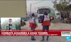 Combats à Khan Younès : l'ONU prédit "un effondrement total de l'ordre public"
