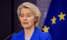 Ursula von der Leyen, à Riga, le 29 août 2025 ( AFP / GINTS IVUSKANS )