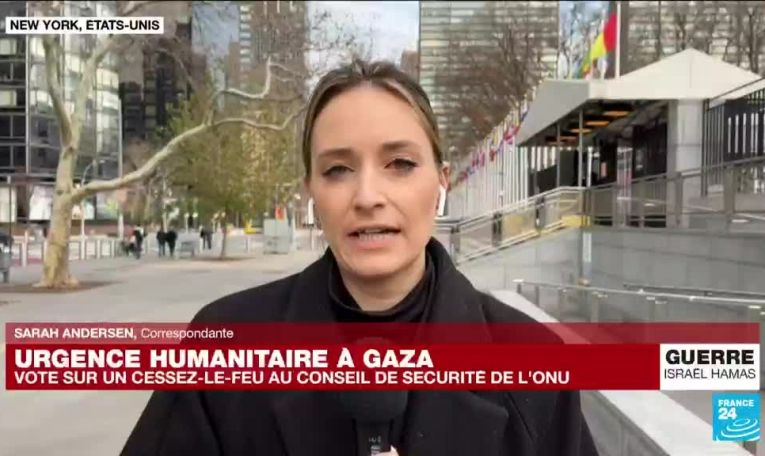 Gaza : vote sur un cessez-le-feu au conseil de sécurité de l'ONU