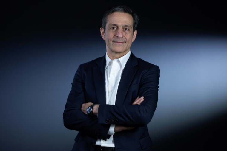 Martin Ajdari, président de l'Arcom, le 31 janvier 2025, à Paris ( AFP / Thomas SAMSON )