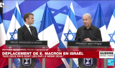 REPLAY - Déclaration à la presse d'E. Macron et B. Netanyahou : "Nos deux pays sont liés par le même deuil"