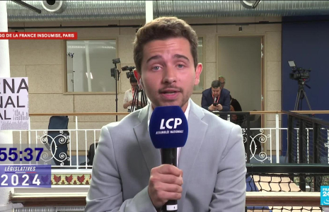 Législatives : au QG des Insoumis, "on espère que la forte participation profitera à la gauche unie"