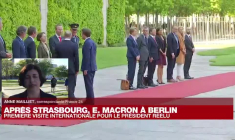 Emmanuel Macron à Berlin : première visite internationale depuis sa réélection