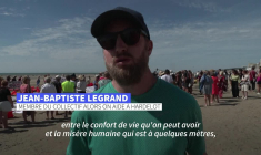 Rassemblement en hommage aux migrants décédés dans la Manche