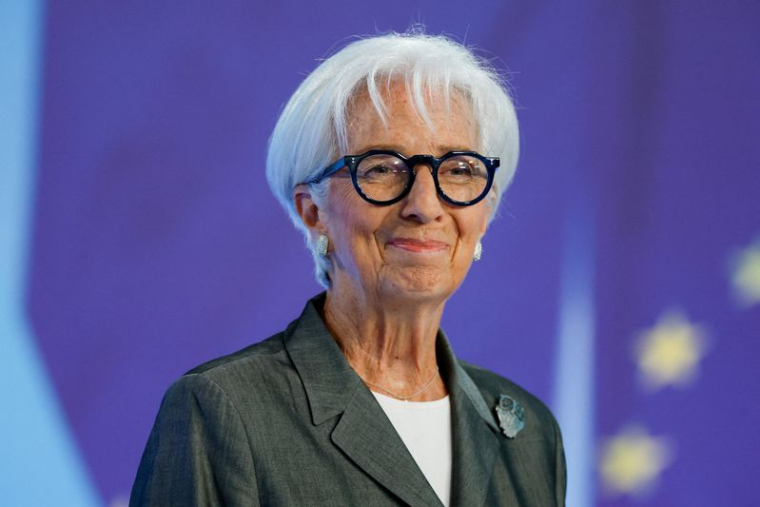 Christine Lagarde, présidente de la Banque centrale européenne
