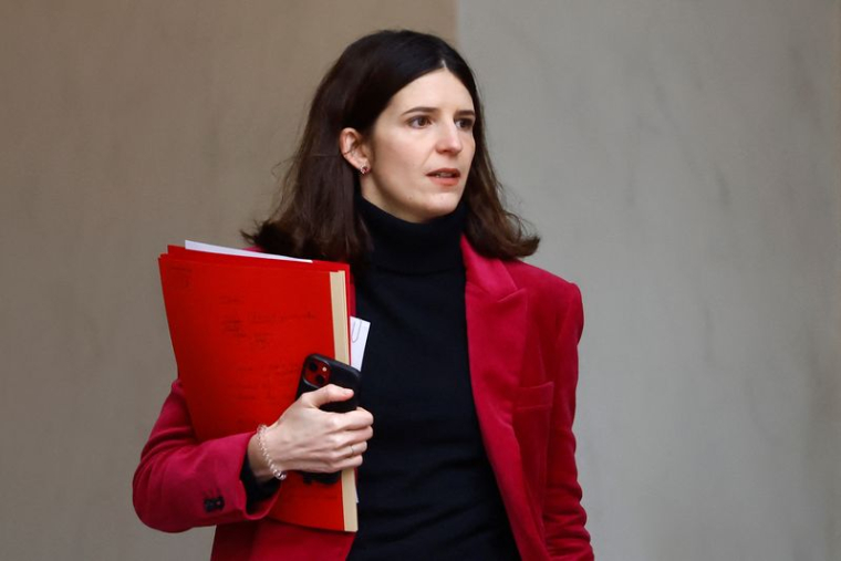 La ministre déléguée française à l'Intelligence artificielle et du Numérique Clara Chappaz