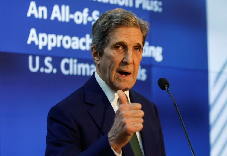 Photo de l'envoyé spécial des États-Unis pour le climat, John Kerry