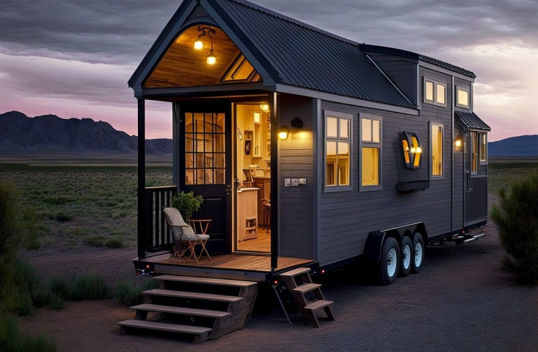 La tiny house est une maison à part entière (Crédits photo : Adobe Stock -  )