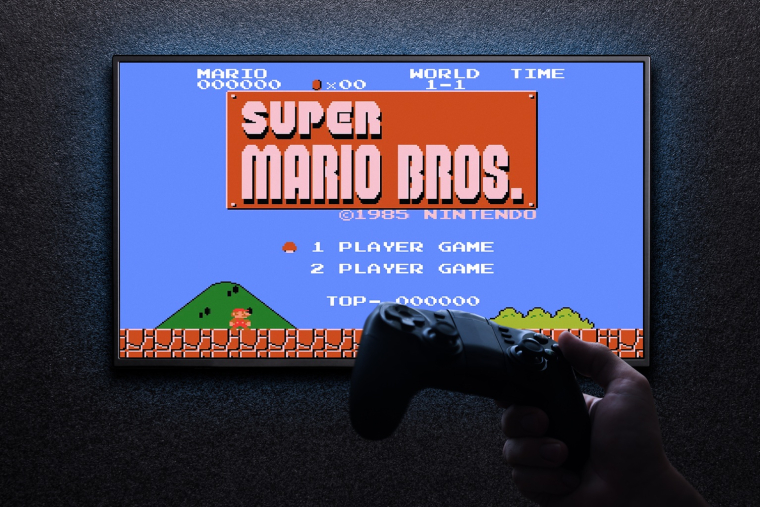 Jeu vidéo culte de Nintendo, Super Mario Bros., fête ses quarante ans. (crédit: Adobe Stock)