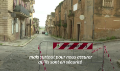 Peur dans une ville sicilienne balafrée par un glissement de terrain