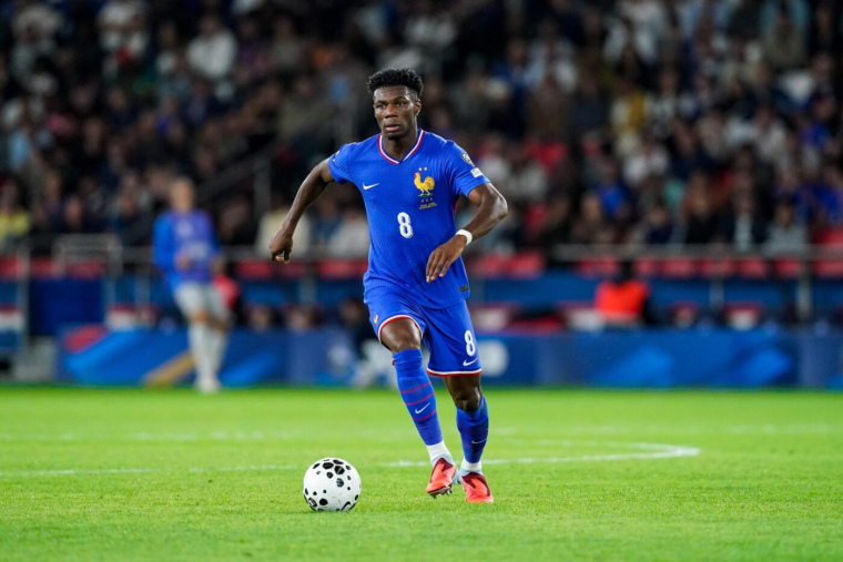 Aurélien Tchouaméni inaugure un stade à son nom en Gironde