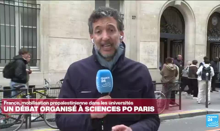 Mobilisation contre la guerre à Gaza : un débat organisé à Sciences Po Paris