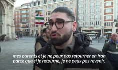 Rassemblements en France pour dénoncer la répression des manifestations en Iran