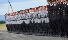 Des soldats de l'armée et de la marine allemandes à l'université militaire de Munich, en juin 2026 (illustration) ( AFP / KARL-JOSEF HILDENBRAND )