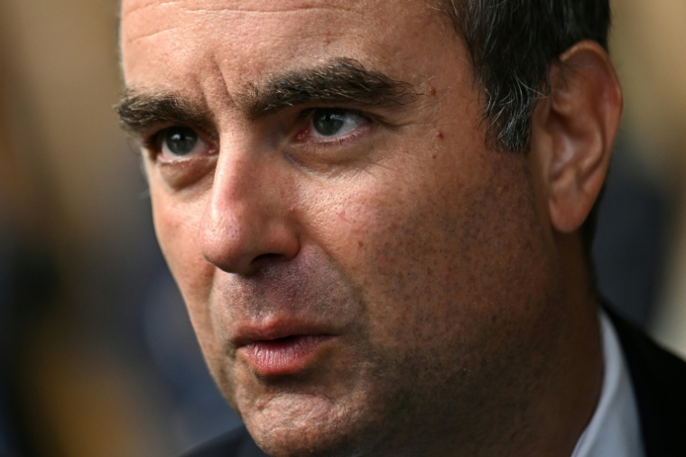 Le Premier ministre Sébastien Lecornu à Mérignac en Gironde le 17 août 2026 ( POOL / Christophe ARCHAMBAULT )