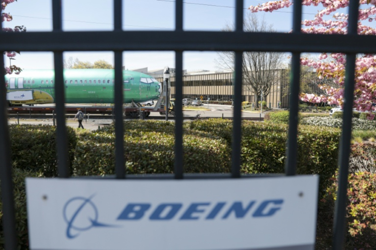 Un Boeing 737 MAX à l'usine de de Renton, Etat de Washington, le 15 avril 2025 ( AFP / Jason Redmond )