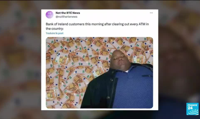 Irlande : un bug touche les distributeurs de billets et les clients se précipitent pour en profiter
