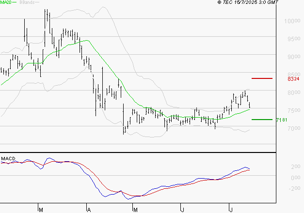 ALTEN : Le mouvement reste haussier