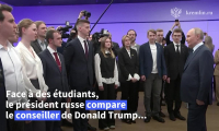 Une personne "rare" : Poutine salue les ambitions spatiales d'Elon Musk