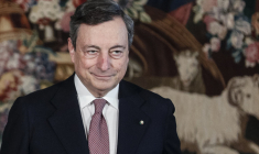 La tâche de Mario Draghi à la tête d'un gouvernement d'union nationale, est délicate, contrer une récession historique grâce à l'argent du plan de relance de l'UE. (© AFP)