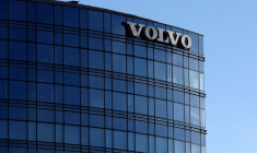 Le logo Volvo à Bruxelles