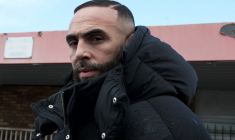 Médine à Gonfreville-l'Orcher, le 24 mars 2023. ( AFP / LOU BENOIST )