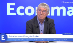 F.Ecalle : "Sur la dette, la principale contrainte ce sont les marchés, pas les règles budgétaires"