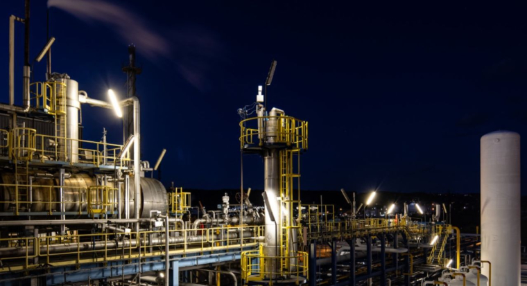 Port Jerome Site and Cryocap Air liquide (crédit photo : crédit photo Air liquide )