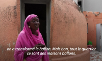 Les dernières "maisons bulles" de Dakar sont menacées de disparition