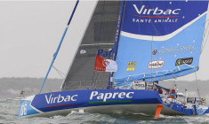 Le voilier Virbac-Paprec. (© J. Le Gall)
