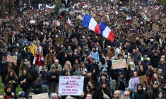 Deuxième journée nationale de manifestations contre la hausse du coût de la vie en France
