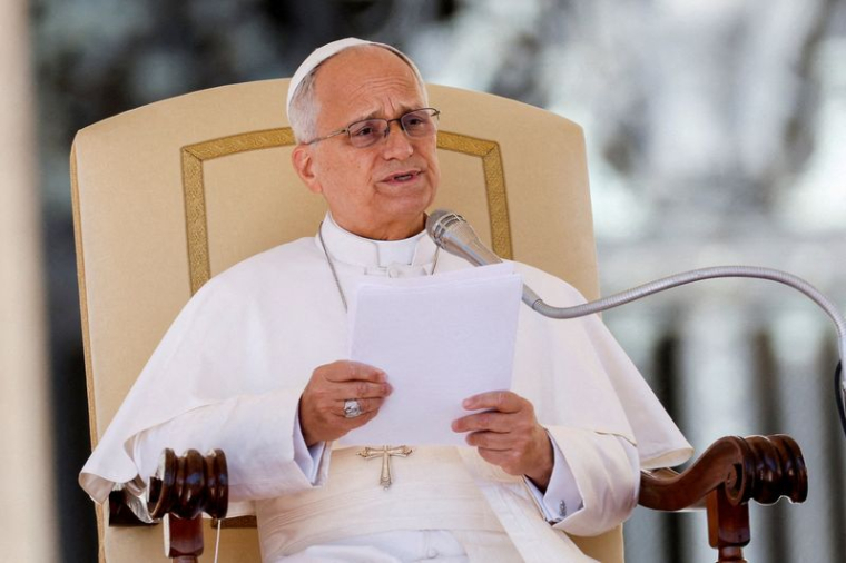 Le pape Léon tient une audience générale au Vatican