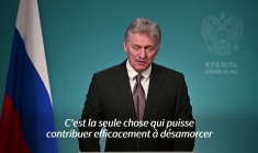 Ultimatum US contre l'Iran: le Kremlin plaide pour la seule "voie politique et diplomatique"