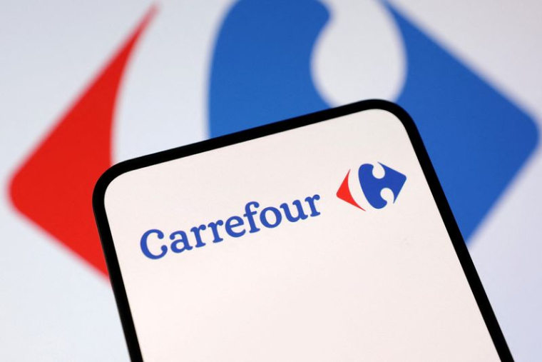 Illustration du logo de Carrefour