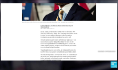 Eric Adams, le maire de New York accusé d'avoir profité de dons illégaux