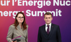 La Première ministre ukrainienne Yulia Svyrydenko et le Président français Emmanuel Macron
