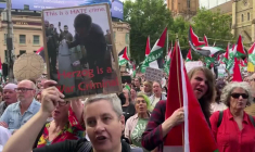 Manifestation à Melbourne contre la visite du président israélien en Australie