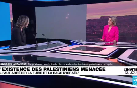 Francesca Albanese, rapporteuse spéciale de l’ONU : "L’opération israélienne à Gaza est criminelle"