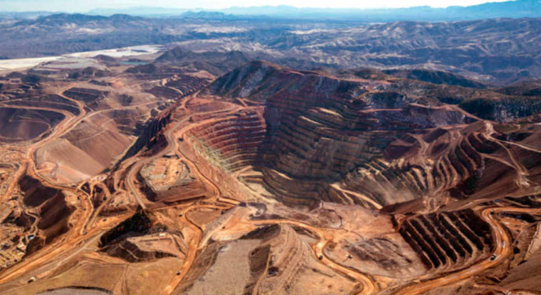 Le prix du cuivre est un indicateur avancé de la santé de l'économie mondiale. (© Freeport-McMoran)