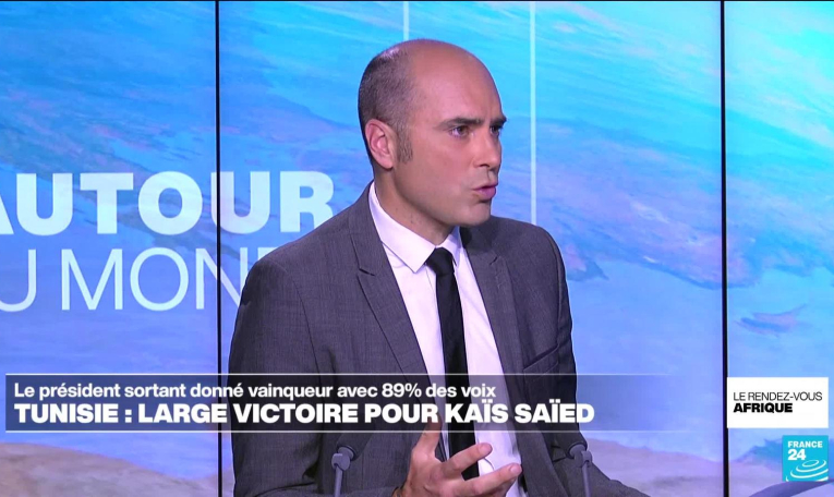 Présidentielle en Tunisie : "il ne reste presque rien de la démocratie"