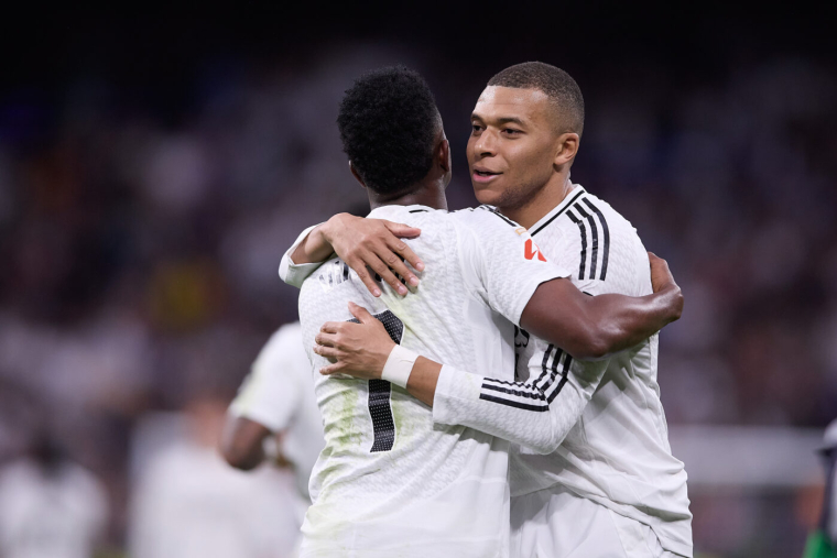 Kylian Mbappé et Vinícius, au moins copains sur le terrain