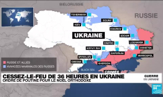 Ukraine : début théorique d'un cessez-le-feu de Noël annoncé par la Russie