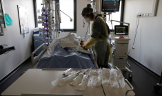 CORONAVIRUS: LÉGÈRE HAUSSE DU NOMBRE DE PATIENTS EN RÉANIMATION EN FRANCE