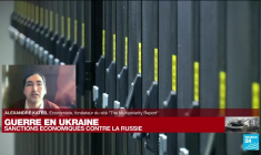 Face à l'invasion de l'Ukraine, salve de sanctions contre la Russie