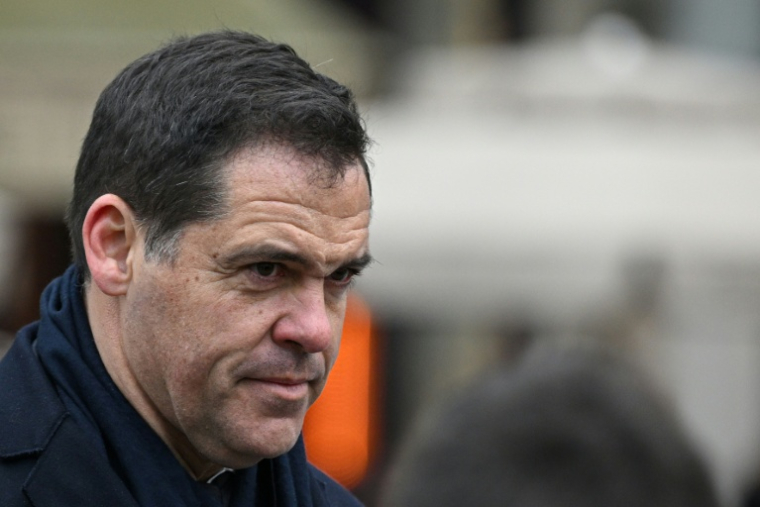 Louis Alphonse de Bourbon à Paris le 19 janvier 2025 ( AFP / Martin LELIEVRE )